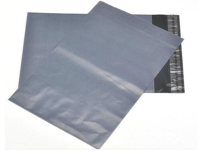 V382-600X450SATCHEL50-144447-00 50 Pack - 600x450 mm LARGE GREY PLASTIC MAILING SATCHEL COURIER BAG SHIPPING POLY POSTAGE POST SELF SEAL - Image 1