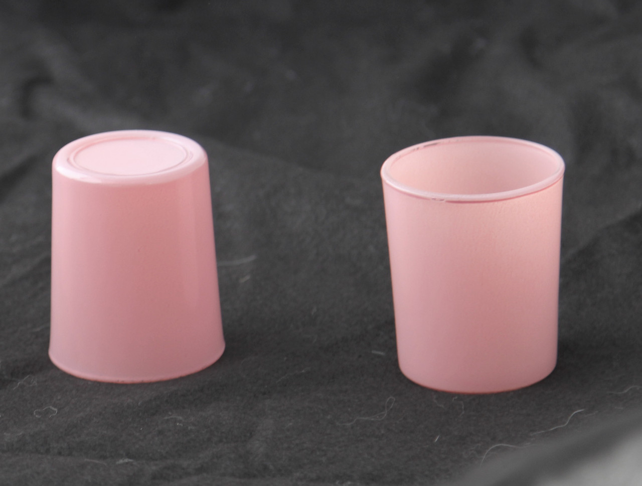 V382-BLUSHPINKX40-202503121010-00 40 Pack Blush Pink Glass Votive Tealight Candle Holders House Party Centerpiece Xmas Wedding Decor Glass Candlestick Party Decorations Bridal Valentines Event - Image 1