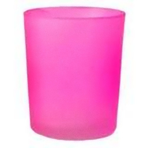 V382-PINKFHX20-202503121010-00 20 Pack Pink Frosted Glass Votive Tealight Candle Holders House Party Centerpiece Xmas Wedding Decor Glass Candlestick Party Decorations Bridal Valentines Event - Image 1