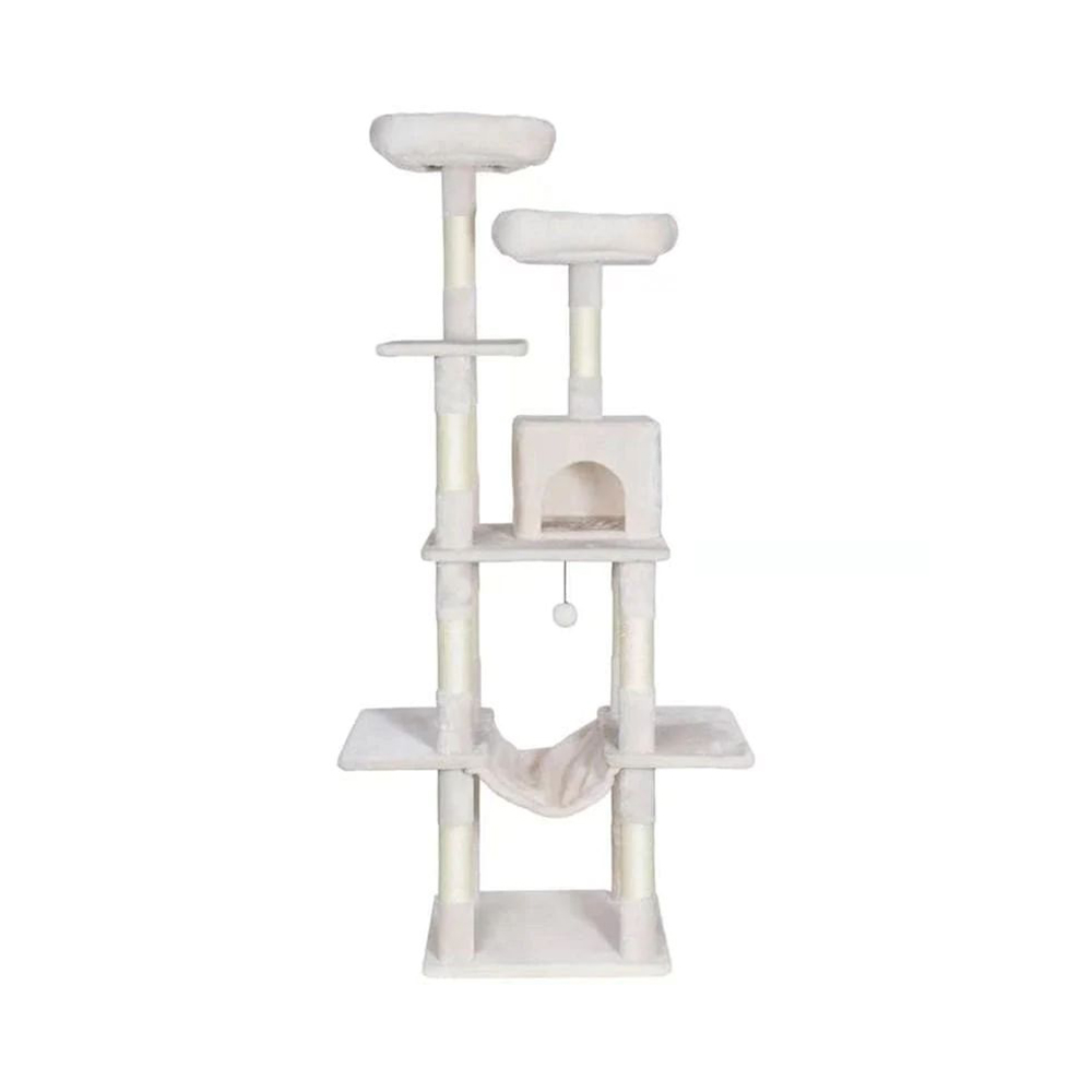 V390-C200389-69664-07 CATIO Tranquility Condo Scratching Post 50x50x174cm - Image 1