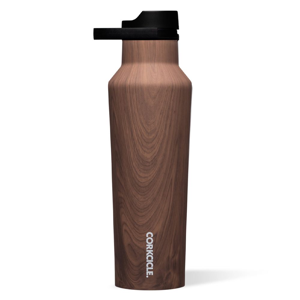 V398-CK-2020PWW-202507041125-00 Corkcicle Sport Canteen - 600ml Walnut Wood - Image 1