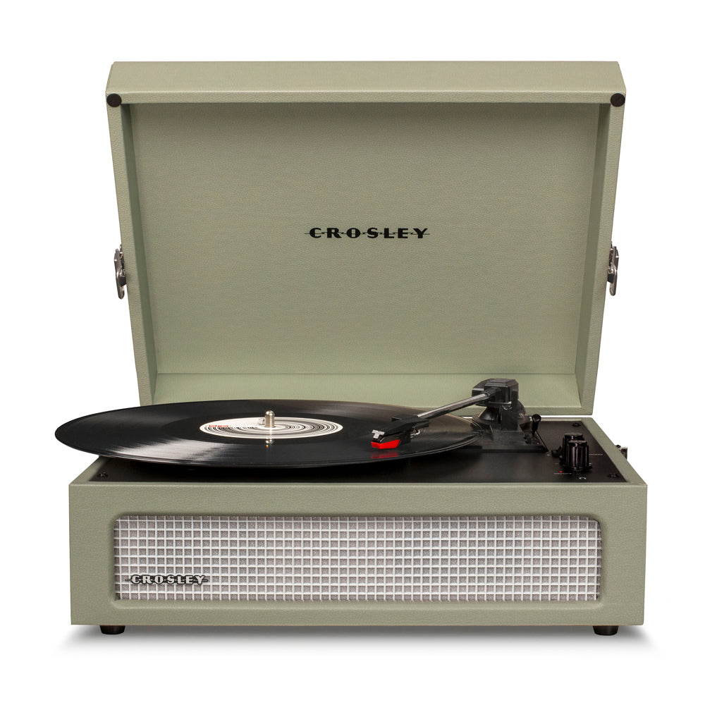 V398-CRIW8017B-SA4-202506101900-00 Crosley Voyager Sage - Bluetooth Portable Turntable - Image 1