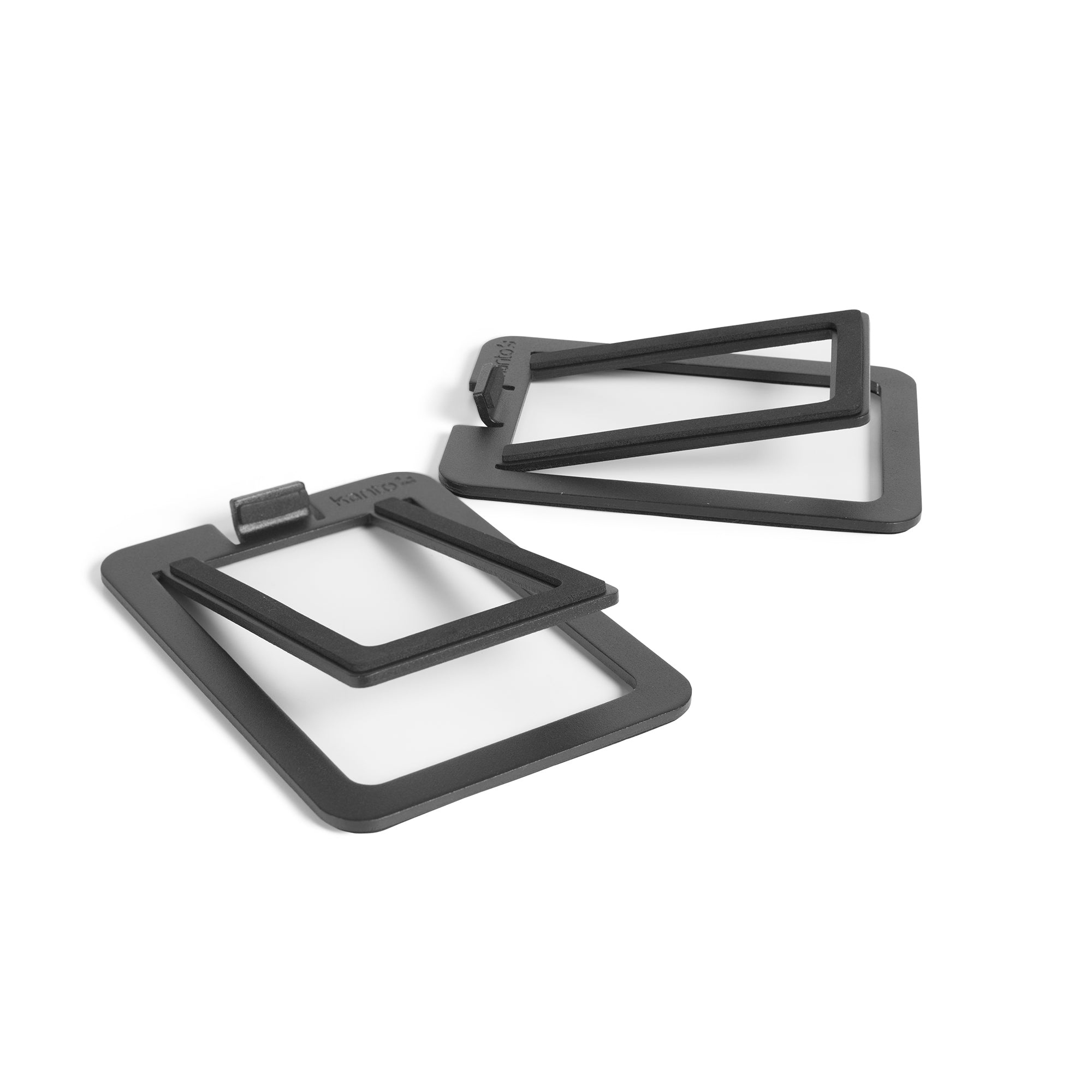 V398-KO-S2-202504101704-00 Kanto S2 Angled Desktop Speaker Stands for Small Speakers - Pair, Black - Image 1