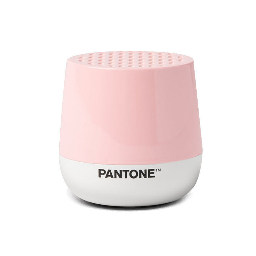 V398-LD-LA125PT-LP-202507041120-00 Lexon Mino+ Mini Bluetooth Speaker PANTONE - Rose Pink - Image 1