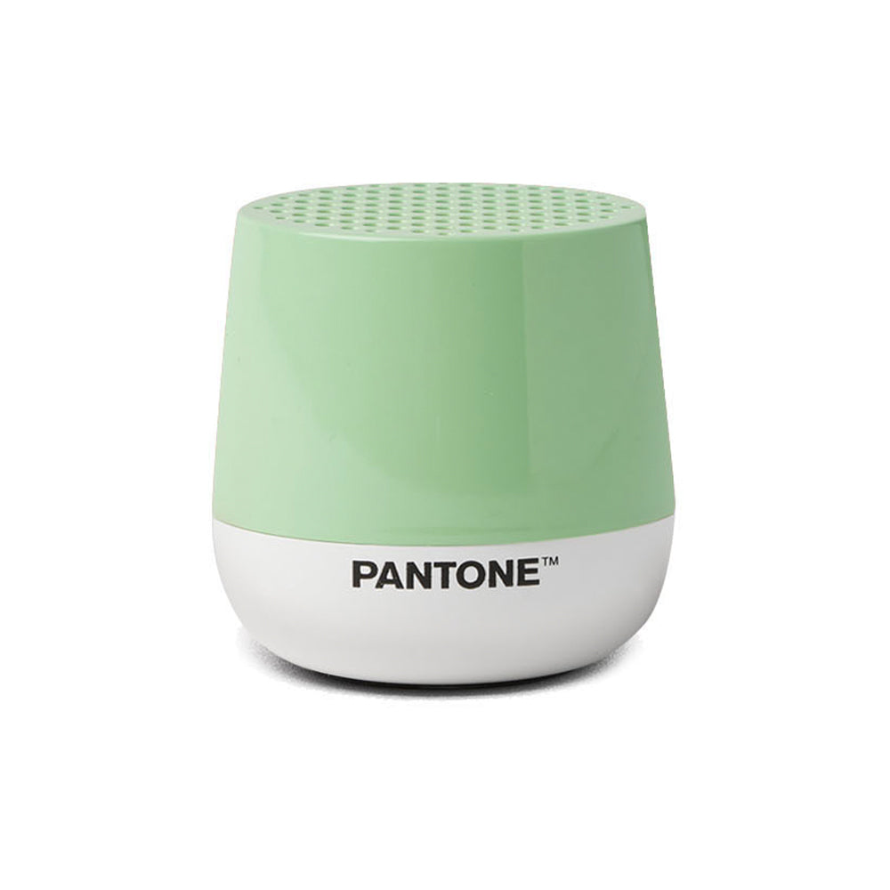 V398-LD-LA125PT-M-202507041120-00 Lexon Mino+ Mini Bluetooth Speaker PANTONE - Green - Image 1