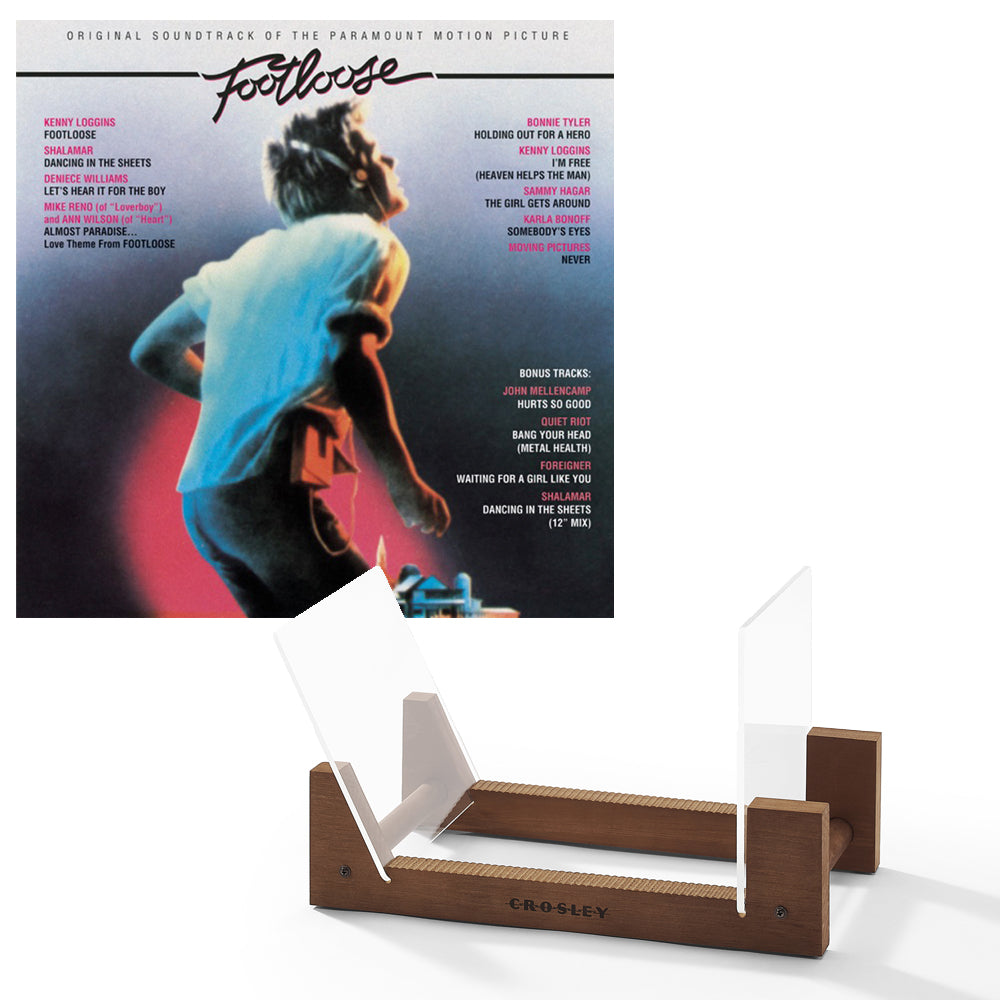 V398-SM-19439774961-BS-202504111808-00 Footloose Vinyl Album & Crosley Record Storage Display Stand - Image 1