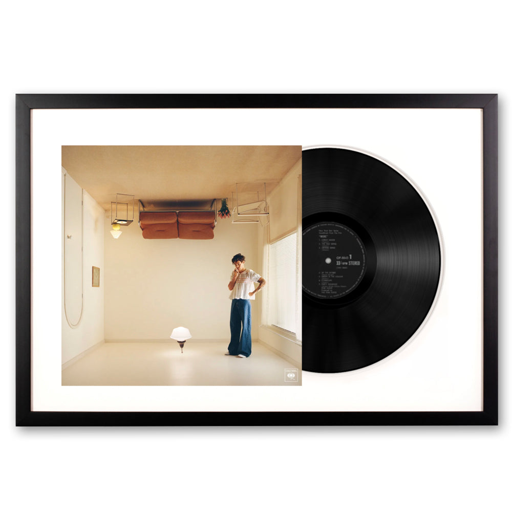 V398-SM-19439997481-FD-202503141630-00 Framed Harry Styles Harry's House Vinyl Album Art - Image 1