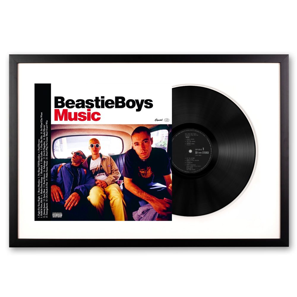 V398-UM-0728091-FD-202504111809-00 Framed Beastie Boys - Beastie Boys Music - 2LP Vinyl Album Art - Image 1