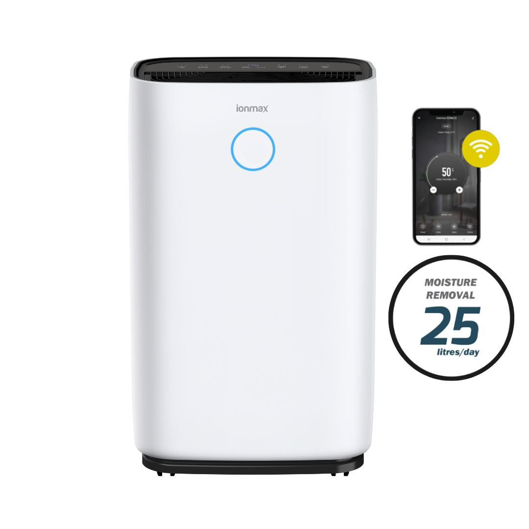 V404-ION625-67534-00 Ionmax Leone 25L/day Compressor Dehumidifier with Mobile App - Image 1