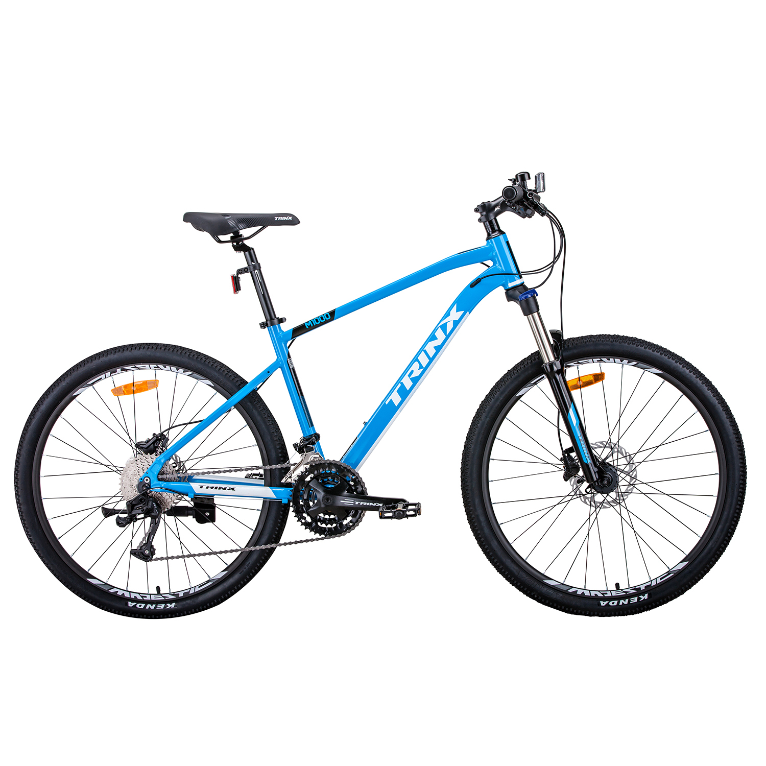 V406-M1000_19_BLUE-89601-00 Trinx M1000 Mountain Bike Ltwoo 30 Speed MTB 19 Inches Frame Blue - Image 1