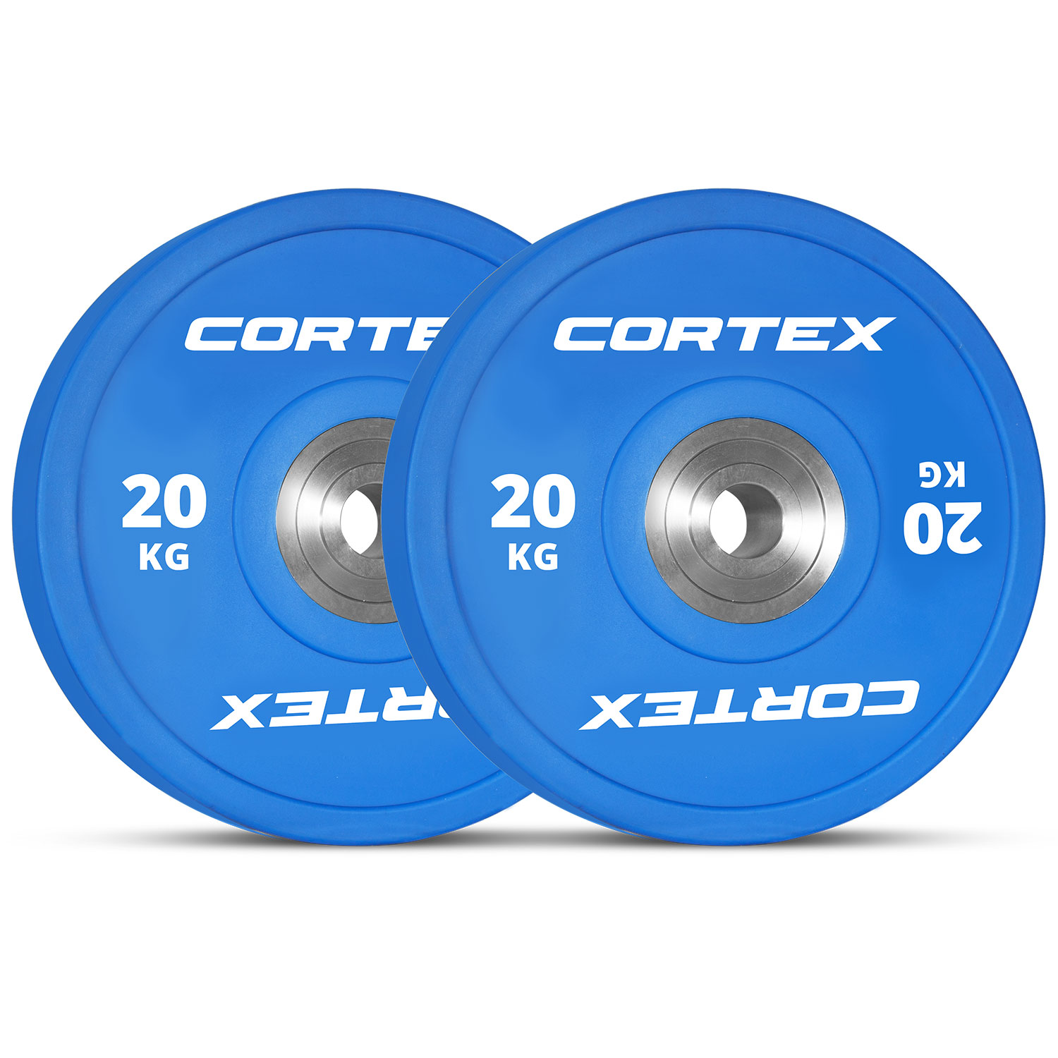 V420-CSST-WPOCP20-2-87989-00 CORTEX 20kg Competition Bumper Plates (Pair) - Image 1