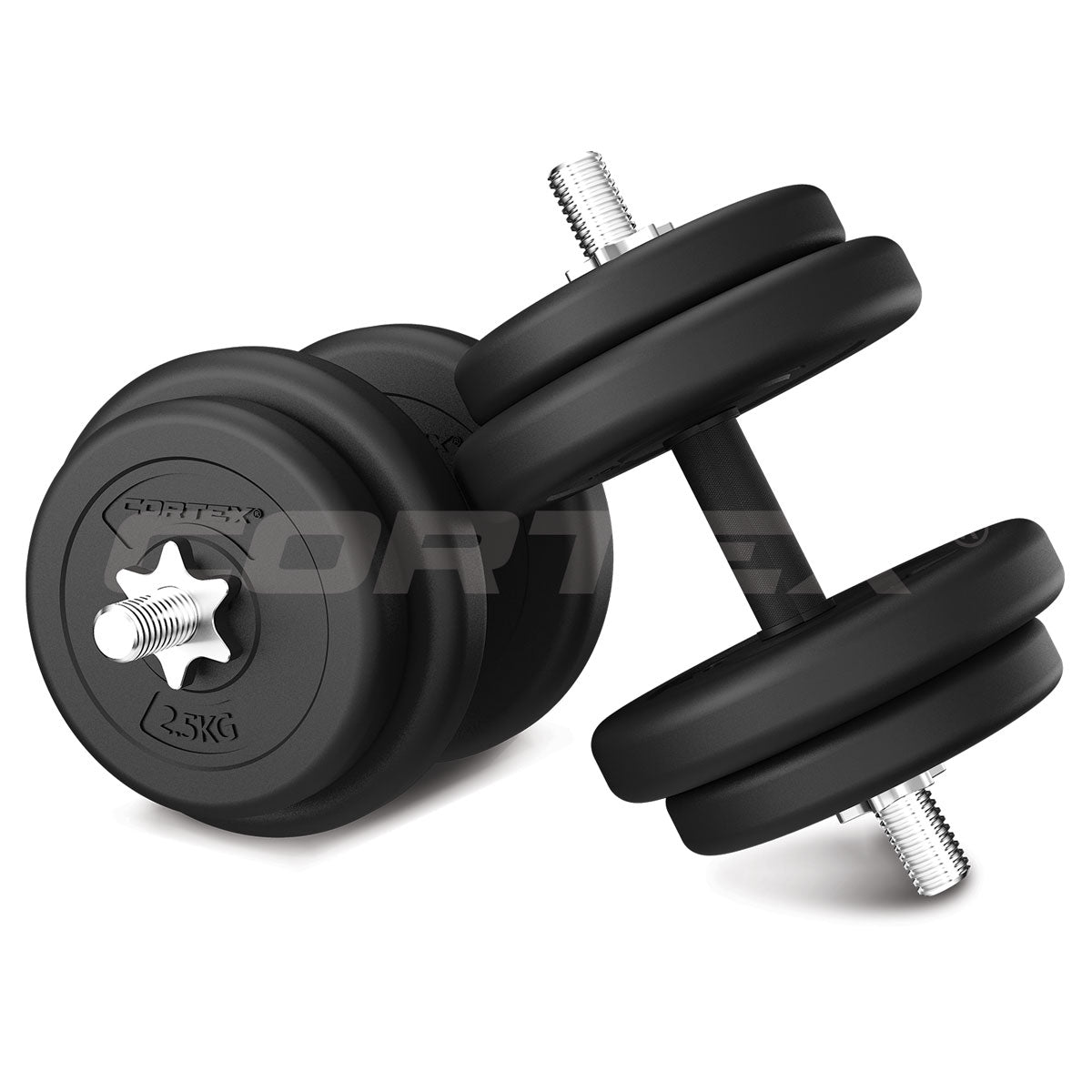 V420-CSST-WPSECSET-C-95010-00 CORTEX 40kg EnduraCast Dumbbell Weight Set - Image 1