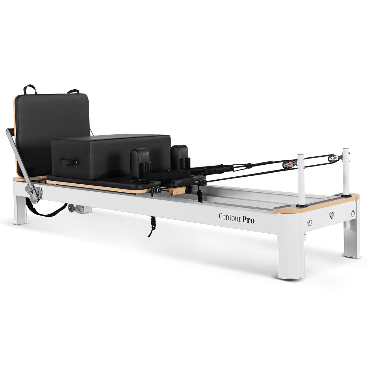 V420-LFRF-CONTPRO-197863-00 Lifespan Fitness Contour Pro Studio Aluminium Reformer Pilates Bed Set - Image 1