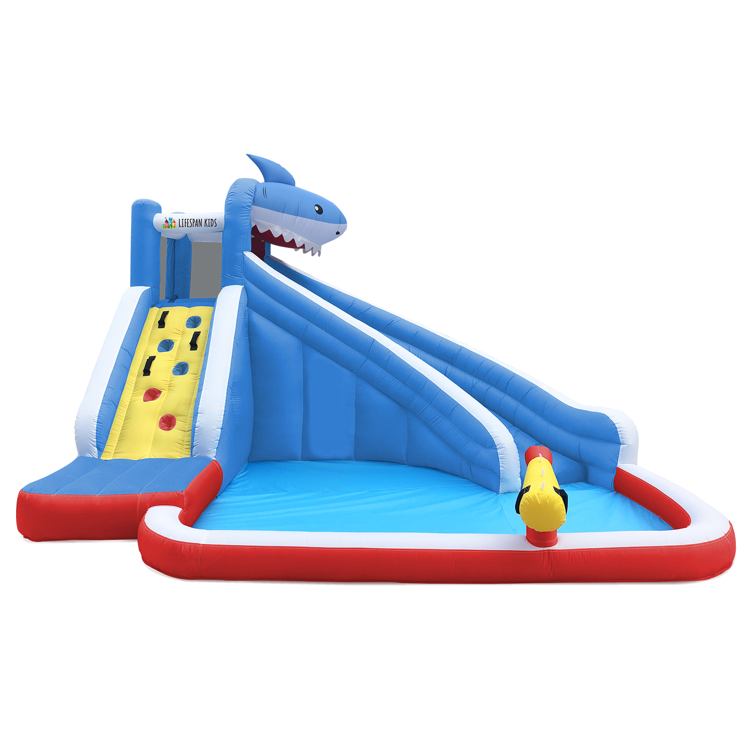 V420-PESHARKY-87009-00 Lifespan Kids Sharky Slide & Splash Inflatable - Image 1