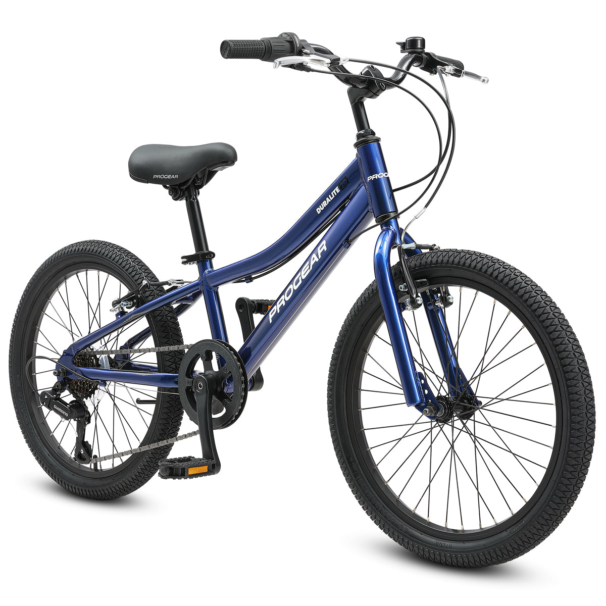 V420-PGKD-DL207S-RB-197768-00 Progear DuraLite 7 Speed Kids Bike 20" - Royal Blue - Image 1