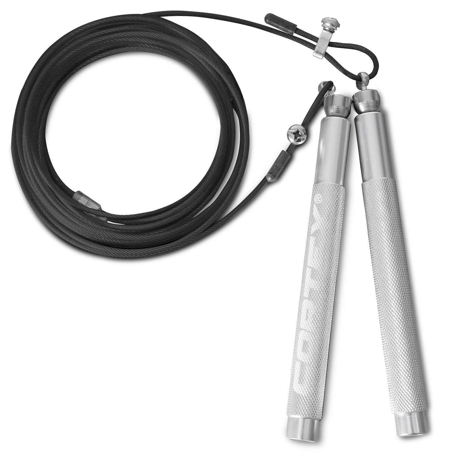 V420-SKIPROPE-SIL2-87919-00 CORTEX Speed Skipping Rope in Silver - Image 1
