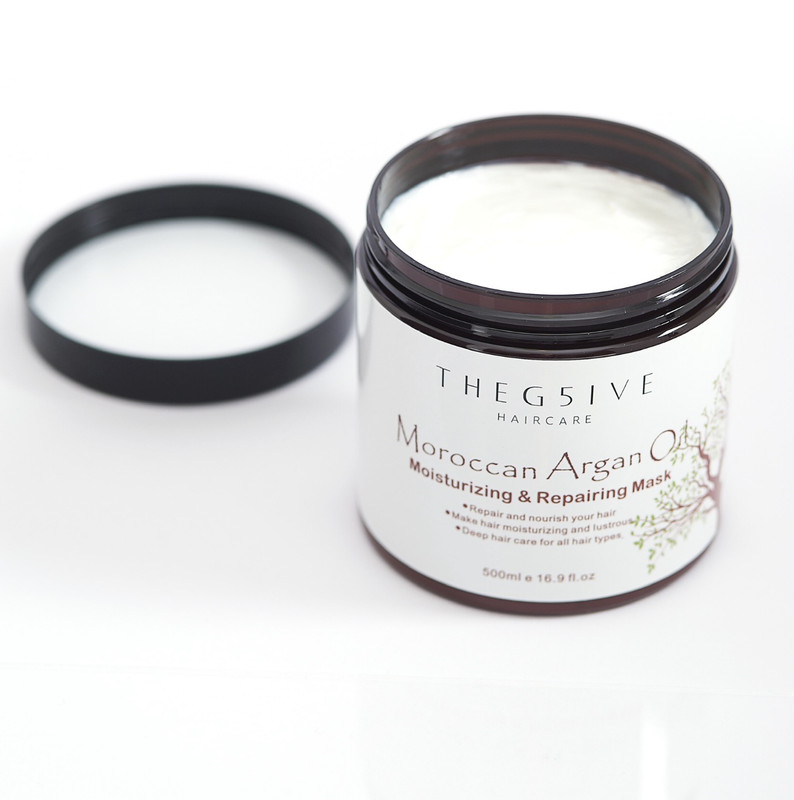 V428-G5HM-73333-00 The G5ive Moroccan Argan Oil Moisturizing & Repairing Mask 500ml - Image 1