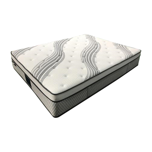 V43-MAT-DROM-K_01_1 King Mattress in Gel Memory Foam 6 Zone Pocket Coil Soft Firm Bed 30cm Thick - Image 1
