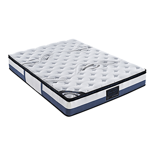 V43-MAT-LPTN-KS-01_8 King Single Mattress Latex Pillow Top Pocket Spring Foam Medium Firm Bed - Image 1