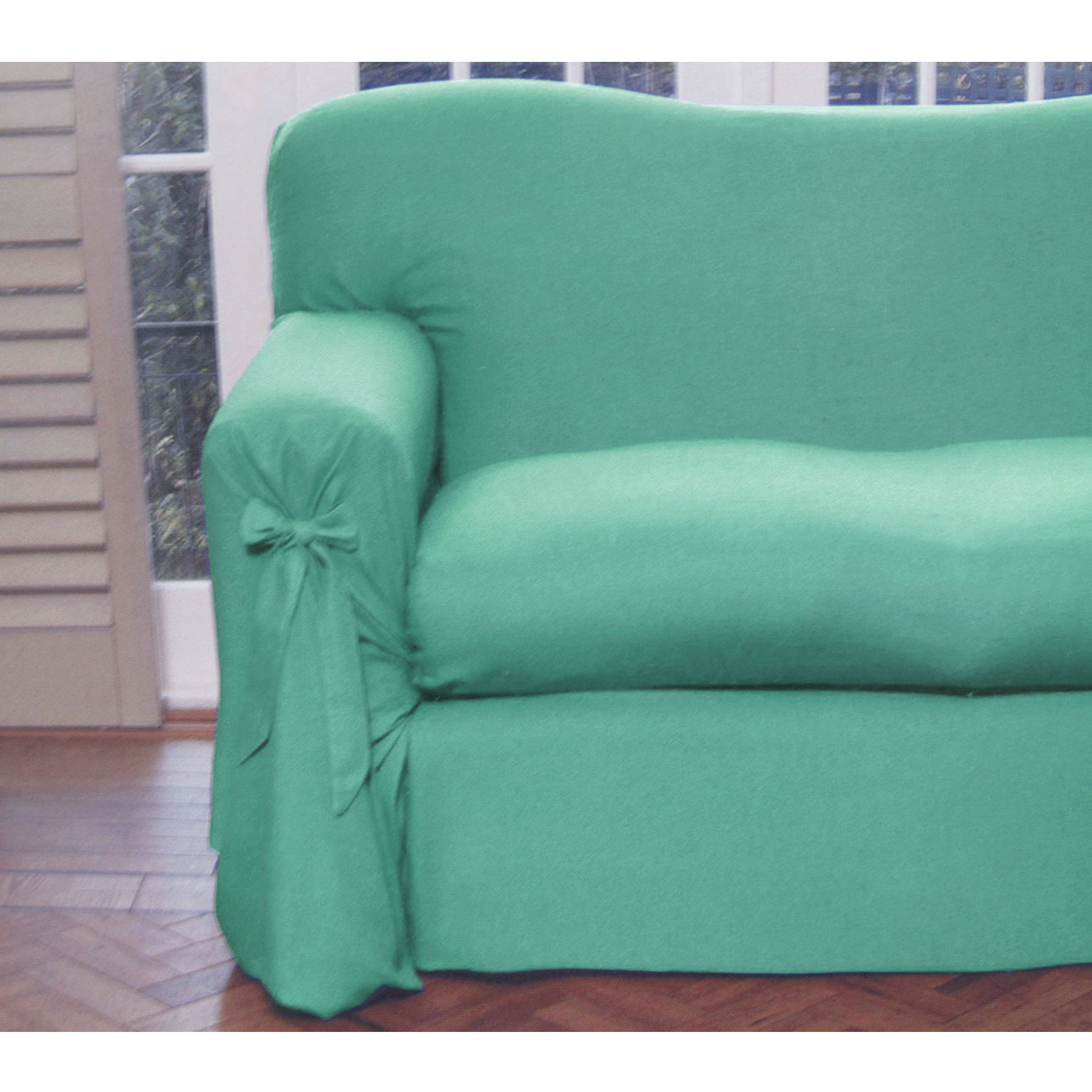 V442-ABR-COUCHC-PRINT-2TO3SEATER-JADE-97031-00 Jade Green Sofa Cover 2 to 3 Seater 230 X 420cm - Image 1