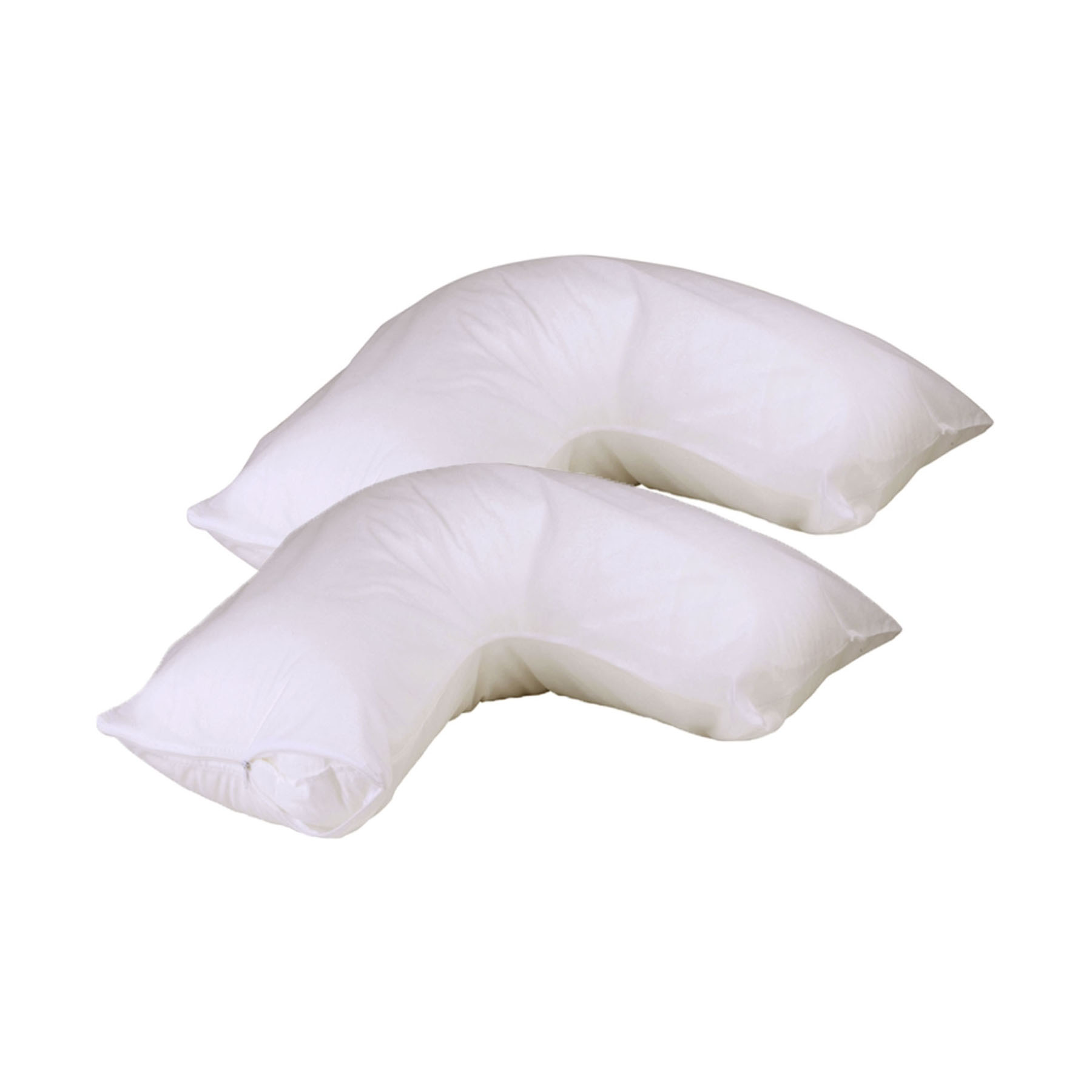 V442-ABR-PILLOWP-SETOF2STAINRESISTANT-WHITE-TR-96437-00 Set of 2 Stain Resistant Pillow Protectors V Boomerang - Image 1