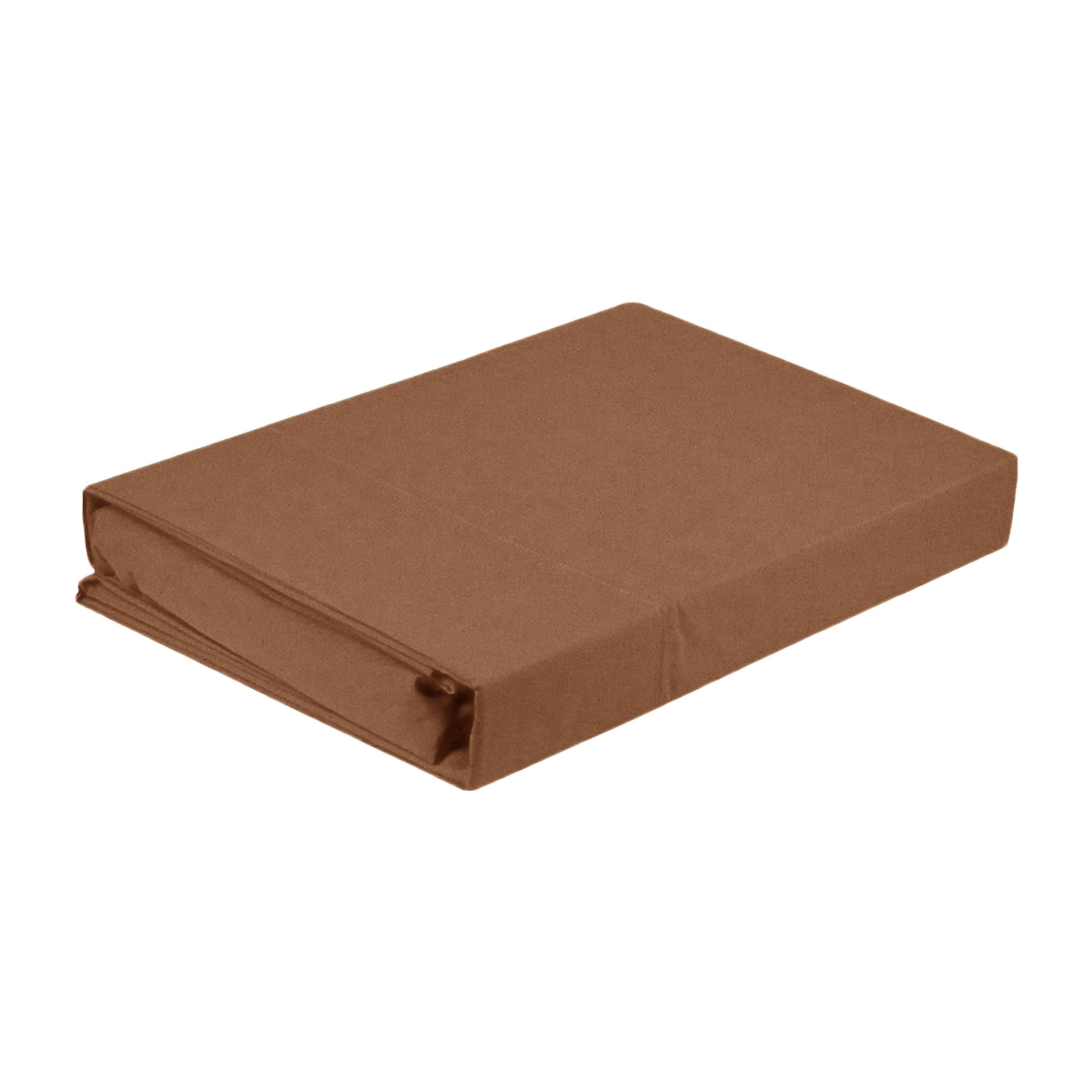 V442-ATX-SHEETS-MICROFIBRE-BROWN-SB-79499-00 Artex Microfibre Sheet Set Single Brown - Image 1
