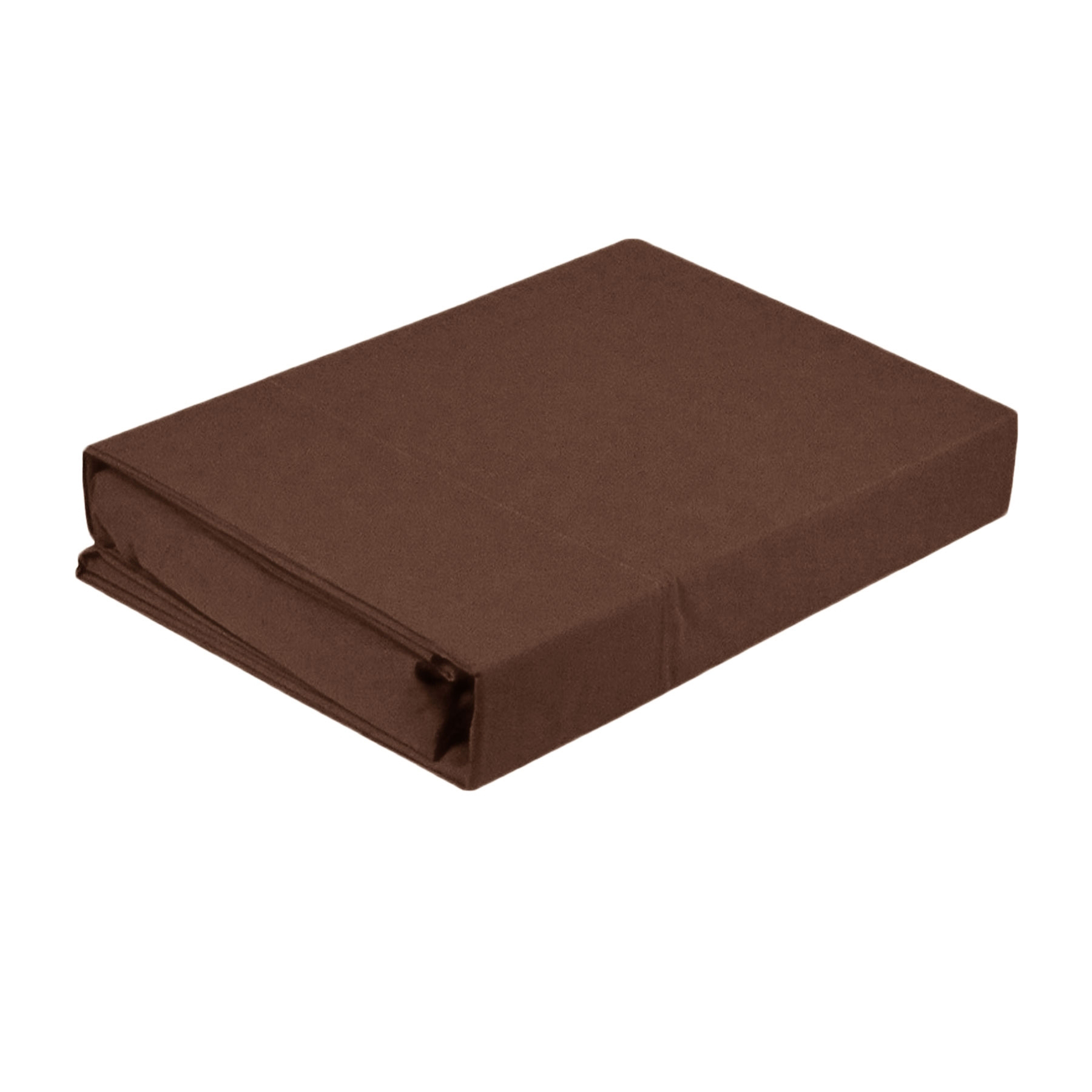 V442-ATX-SHEETS-MICROFIBRE-CHOCOLATE-DS-79498-00 Artex Microfibre Sheet Set Double Chocolate - Image 1