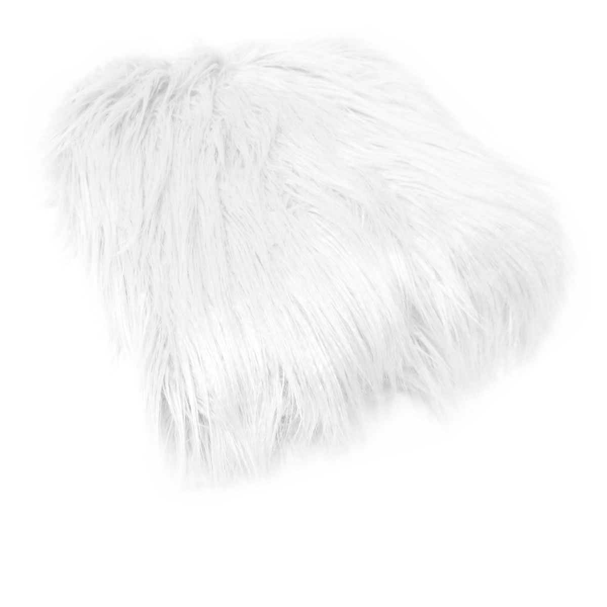 V442-ATX-THROW-23LUXMIA-WHITE-RE-202503121036-00 Mia Luxury Long Hair Faux Fur Throw Rug 127 x 152 cm White - Image 1
