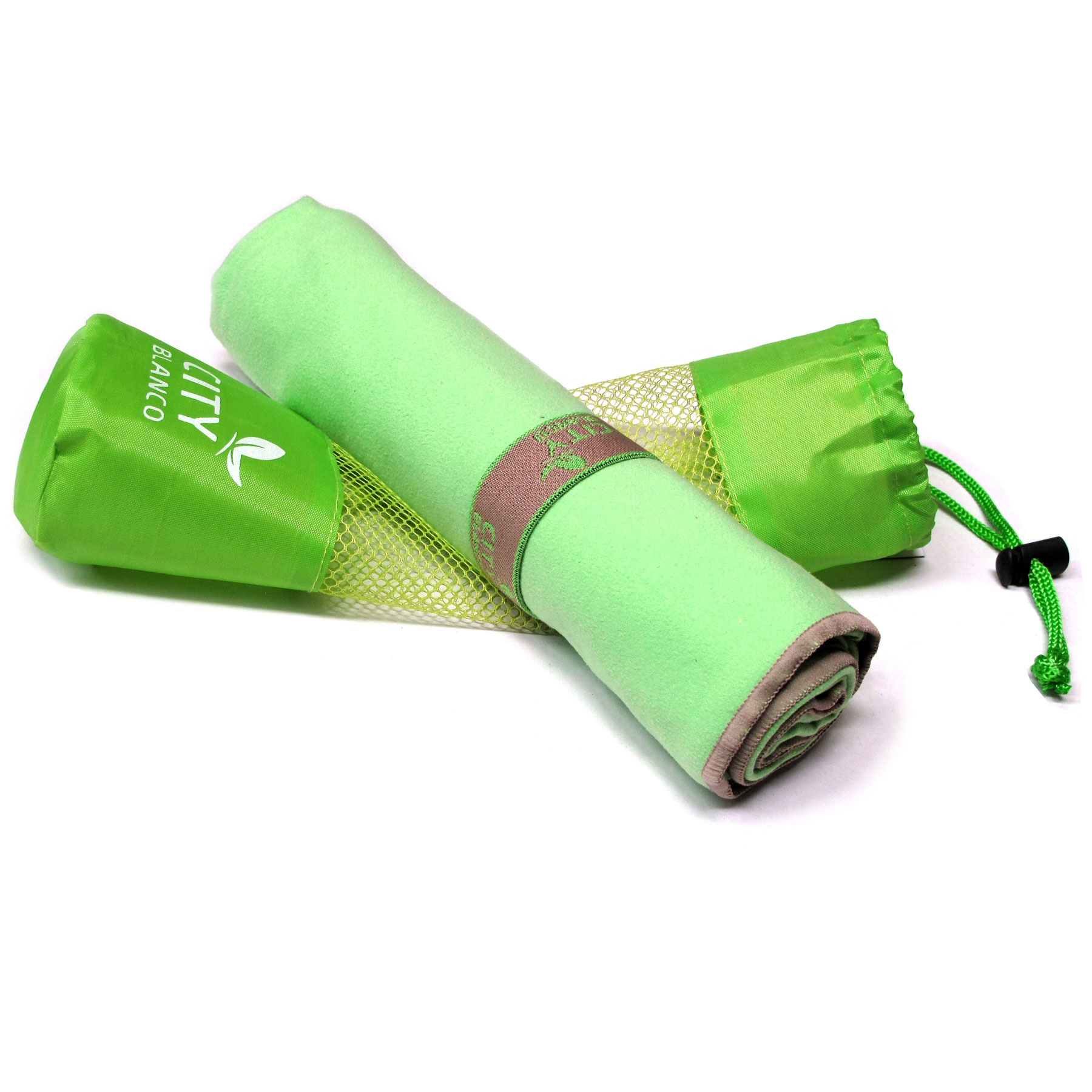 V442-ATX-TOWEL-SPORTS-GREEN-RE-79494-00 Super Absorbent Sports Towel Green - Image 1