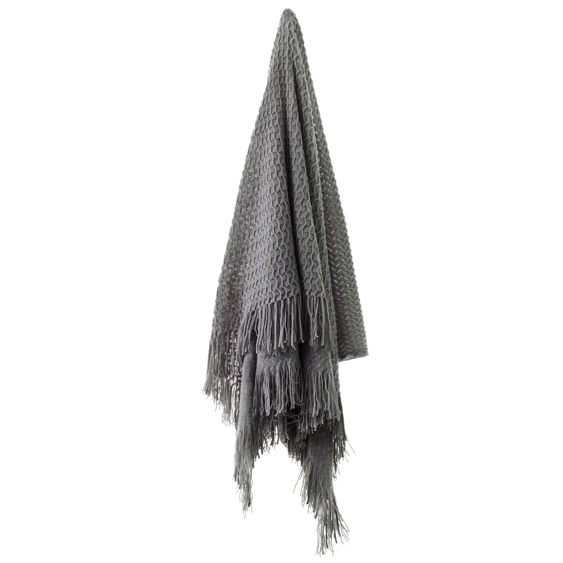V442-BCA-THROW-DECLAN-CHARCOAL-RE-202977-00 Bianca Declan Throw Rug 130 x 170 cm Charcoal - Image 1