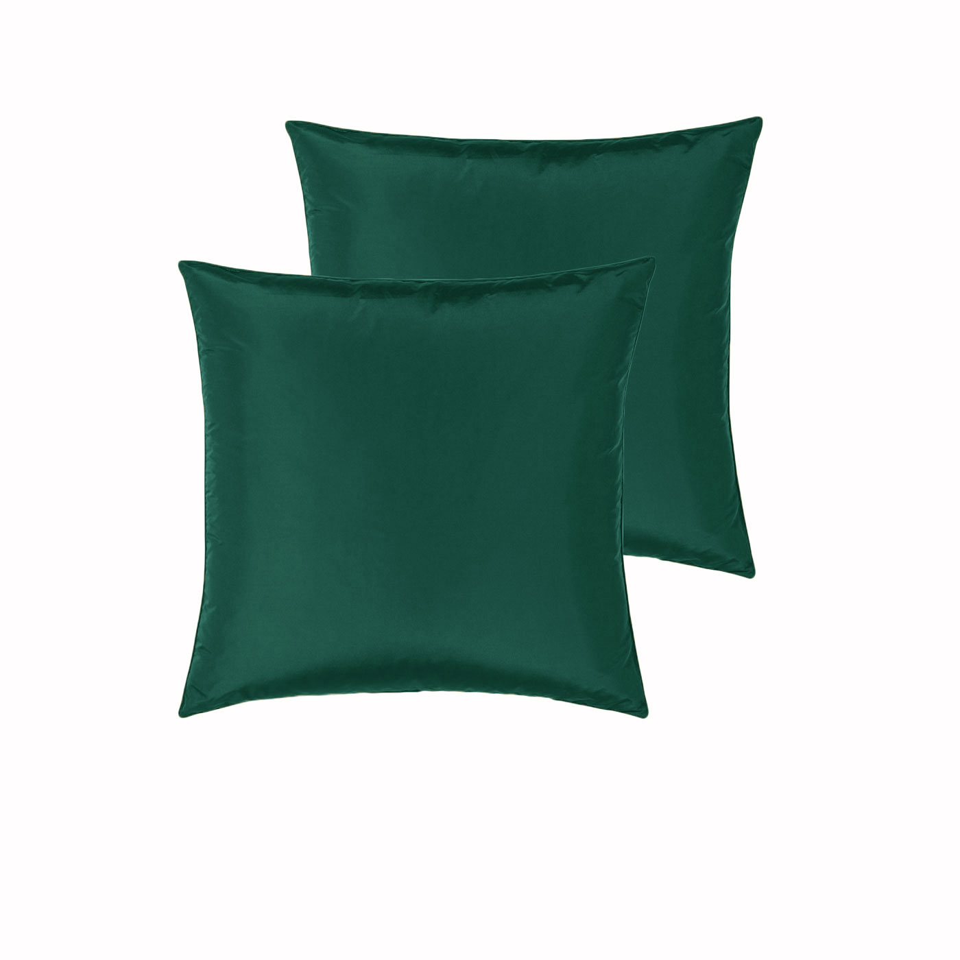 V442-END-PILLOWC-SATIN-FOREST-EU-98807-00 PepperMIll Satin European Pillowcases ( Pair ) FOREST - Image 1