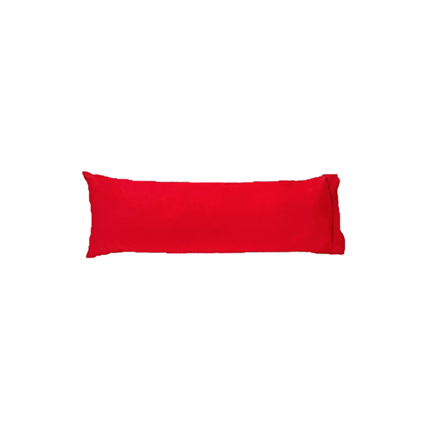 V442-ERT-PILLOWC-250TC-FIRERED-BO-78139-00 Easyrest 250tc Cotton Body Pillowcase Fire Red - Image 1