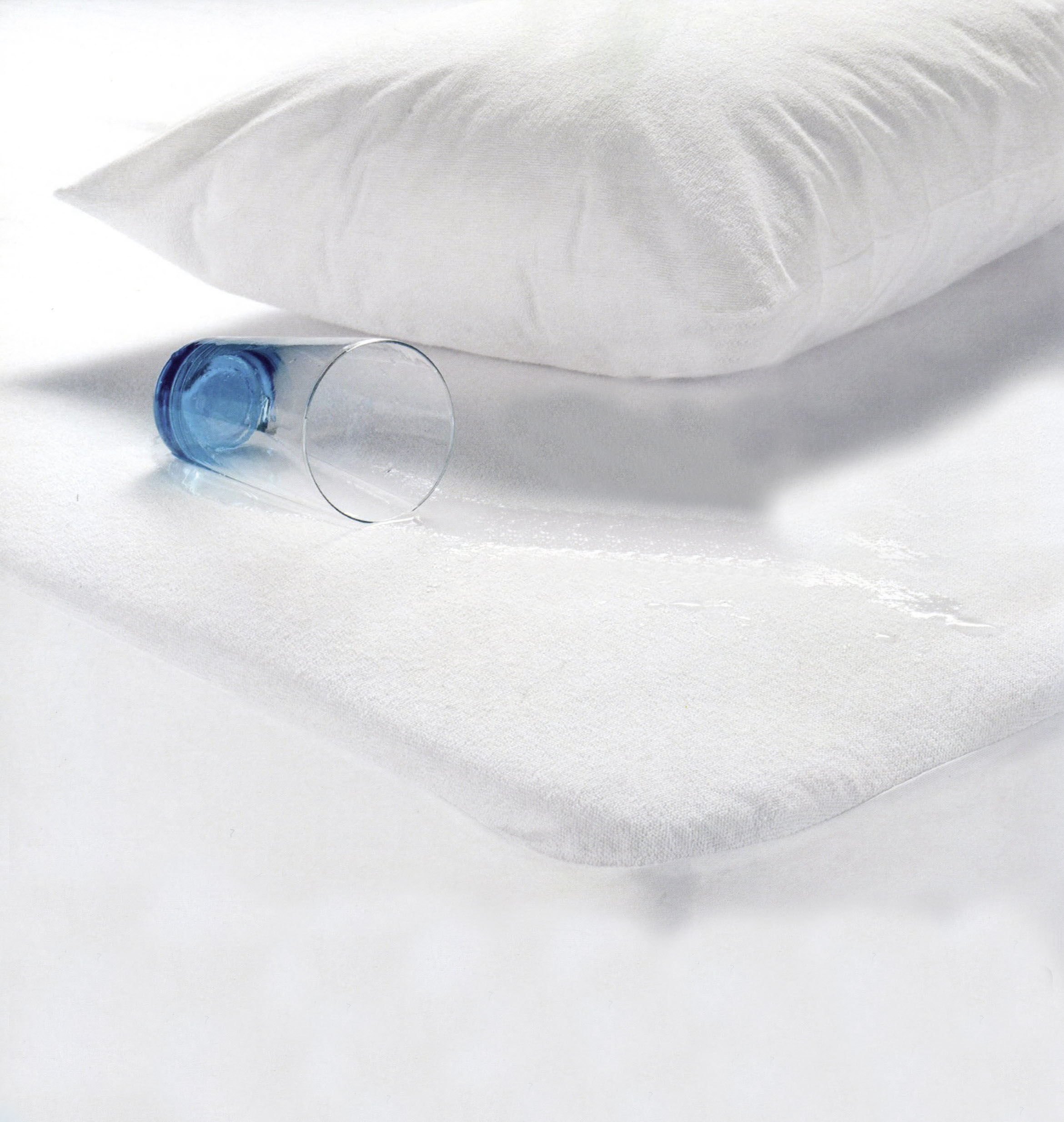 V442-GNA-MATTRESSP-TERRY-WHITE-DS-117472-00 TERRY Mattress Protector - DOUBLE - Image 1