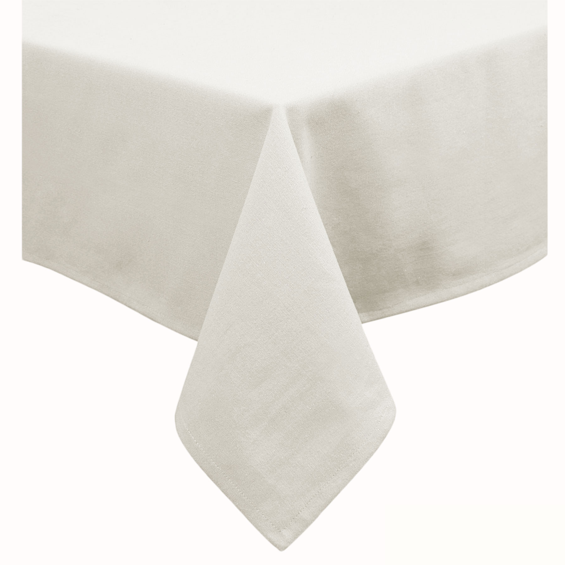 V442-GNA-TABLEC-COTTON-225OB-MARSHMALLOW-117578-00 Hoydu Cotton Blend Table Cloth 150cm x 225cm - MARSHMALLOW - Image 1