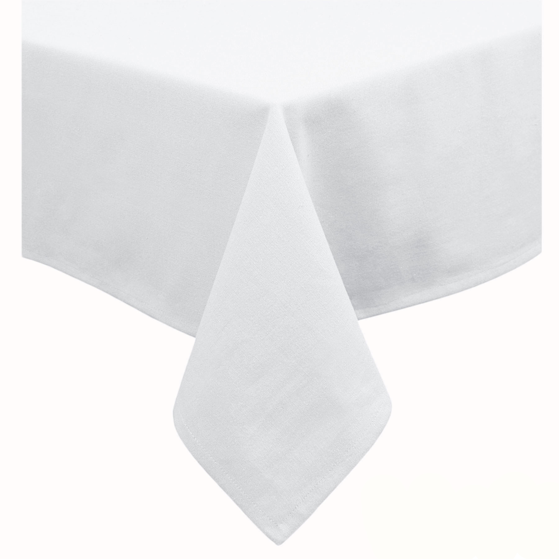 V442-GNA-TABLEC-COTTON-360OB-BRIGHTWHITE-117549-00 Hoydu Cotton Blend Table Cloth 170cm x 360cm - BRIGHT WHITE - Image 1