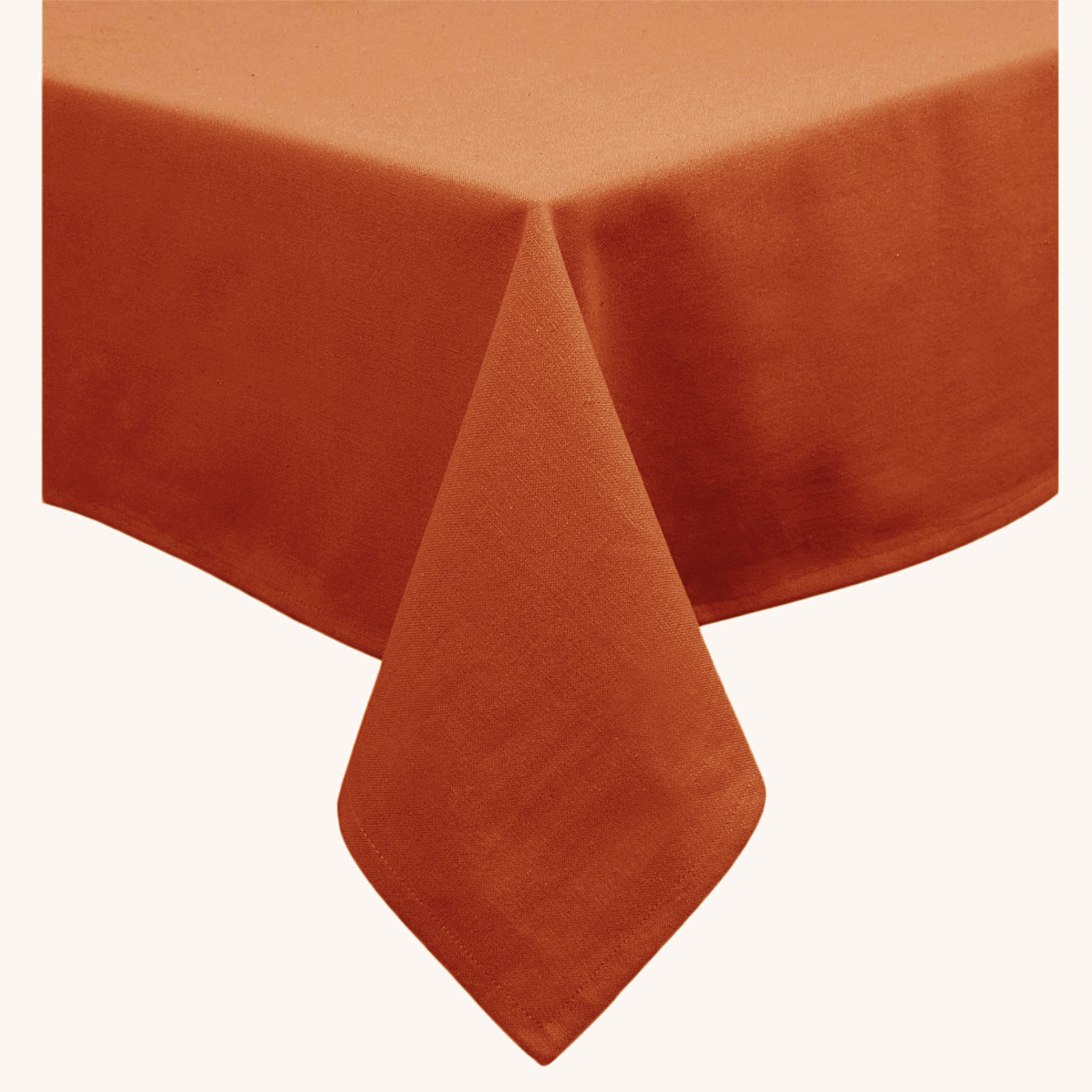 V442-GNA-TABLEC-COTTON-420OB-MANDARIN-117577-00 Hoydu Cotton Blend Table Cloth Mandarin 170x420cm - Image 1