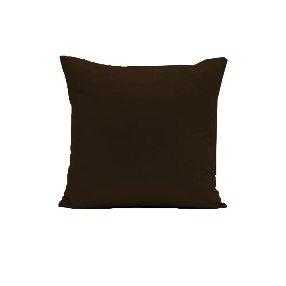 V442-HIN-PILLOWC-500TCEGY-CHOCOLATE-EU-82792-00 500TC Egyptian Cotton European Pillowcase Chocolate - Image 1