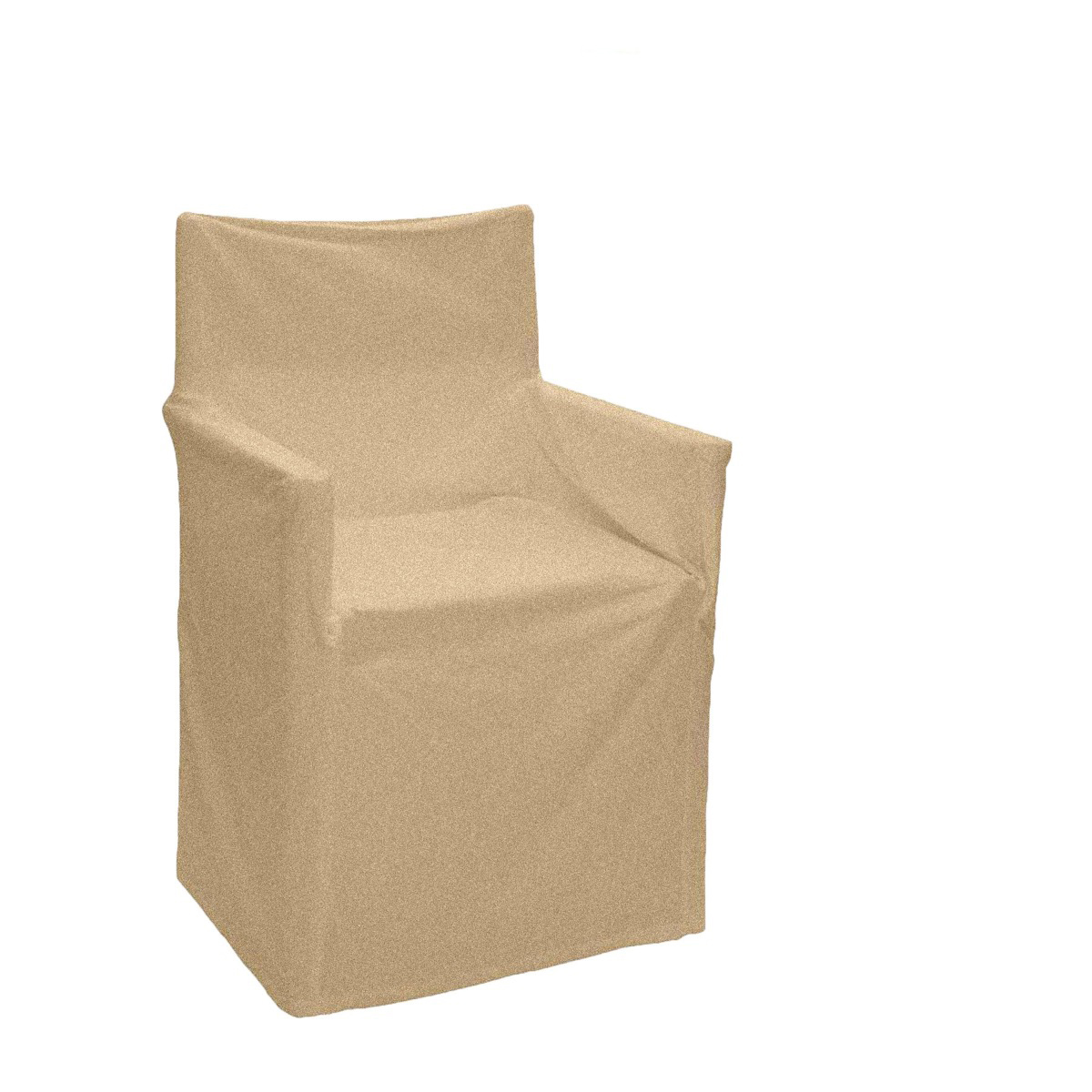 V442-IDC-COUCHC-DIRECTORPLAIN-TAUPE-SH-78688-00 IDC Homewares Cotton Director Chair Cover Taupe - Image 1