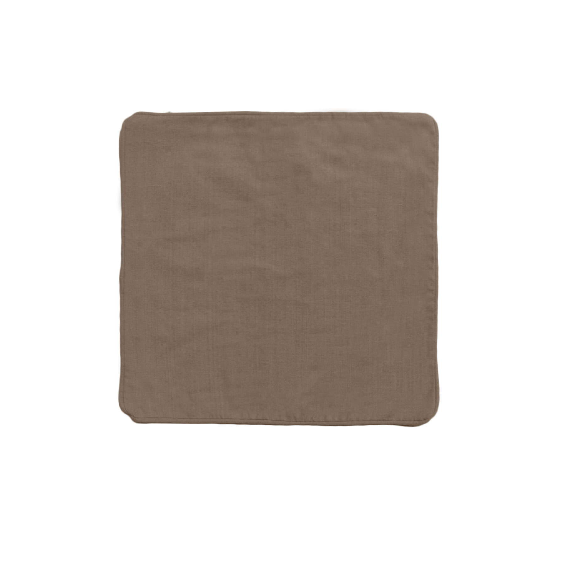 V442-IDC-CUSHIONC-PANAMA-LINEN-SQ-78487-00 IDC Homewares Panama 100% Cotton Cushion Cover Linen - Image 1