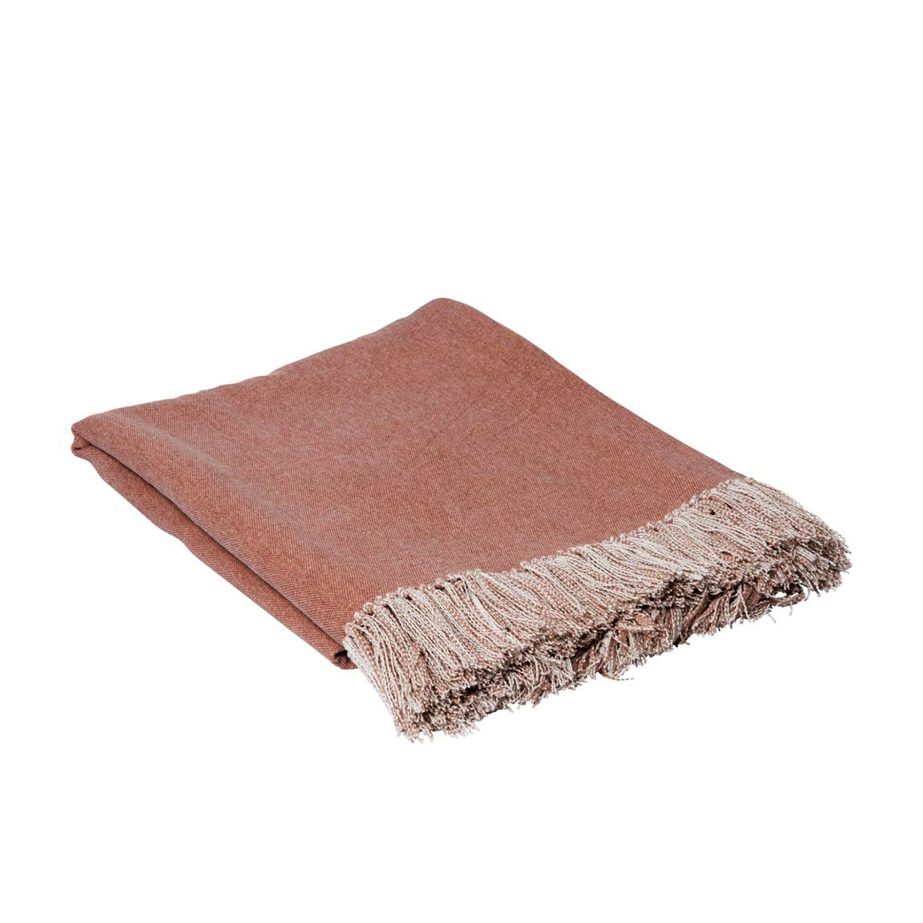 V442-IDC-THROW-IDRIS-DUSTYPINK-RE-78552-00 J.Elliot Home Idris Cotton Throw Dusty Pink Home - Image 1