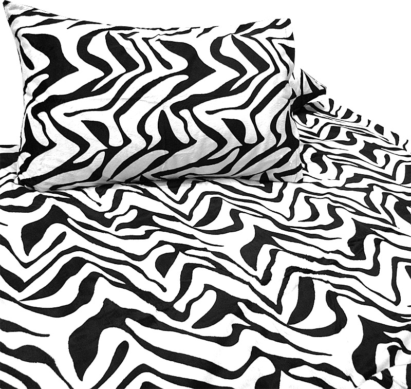V442-KIT-QUILTCS-WHITETIGER-WHITE-QS-146460-00 Shangri-La Printed Faux Fur White Tiger Quilt Cover Set Queen - Image 1