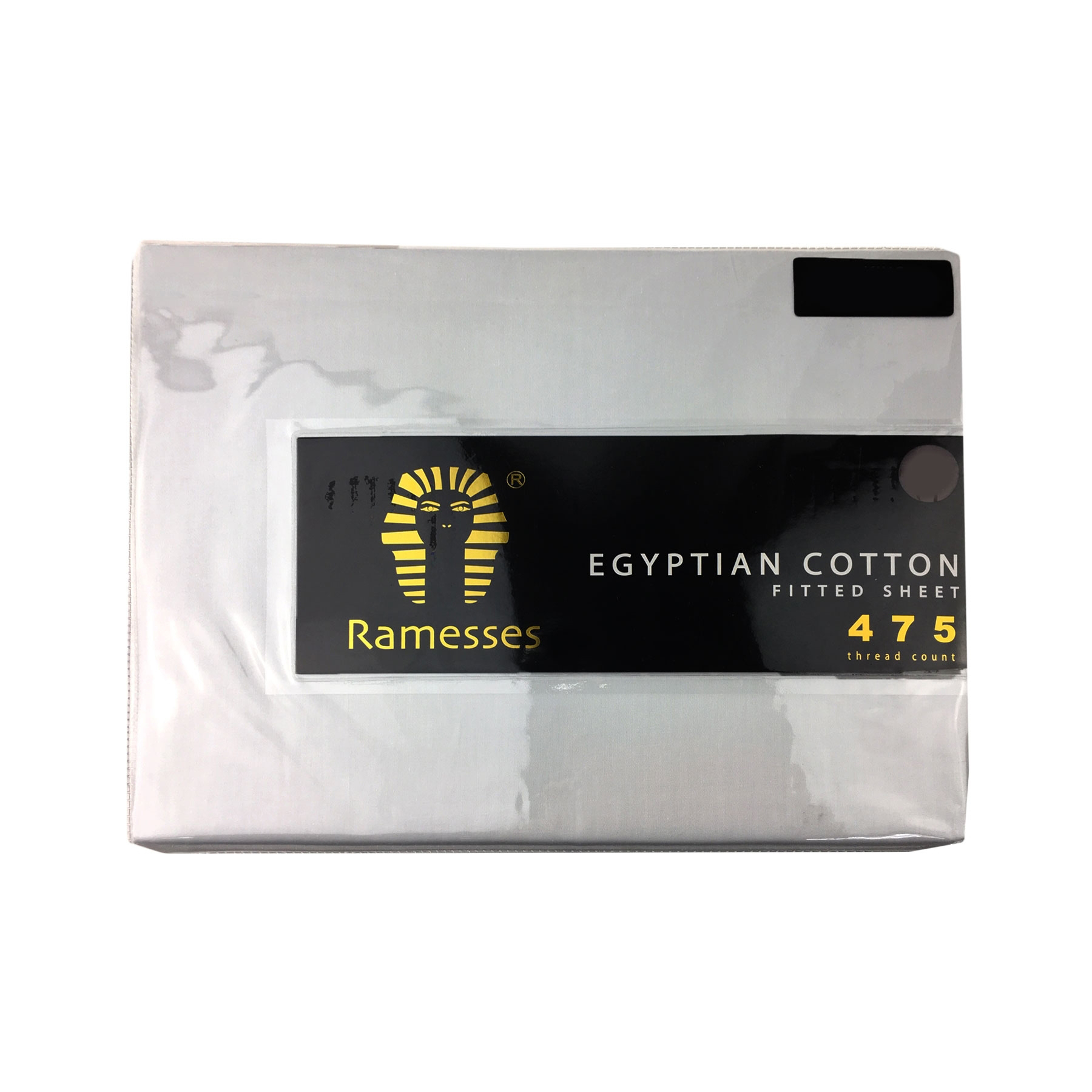 V442-KIT-SHEETS-FITTEDEC475TC-WHITE-KI-150904-00 Ramesses 475TC Egyptian Cotton Fitted Sheet King White - Image 1