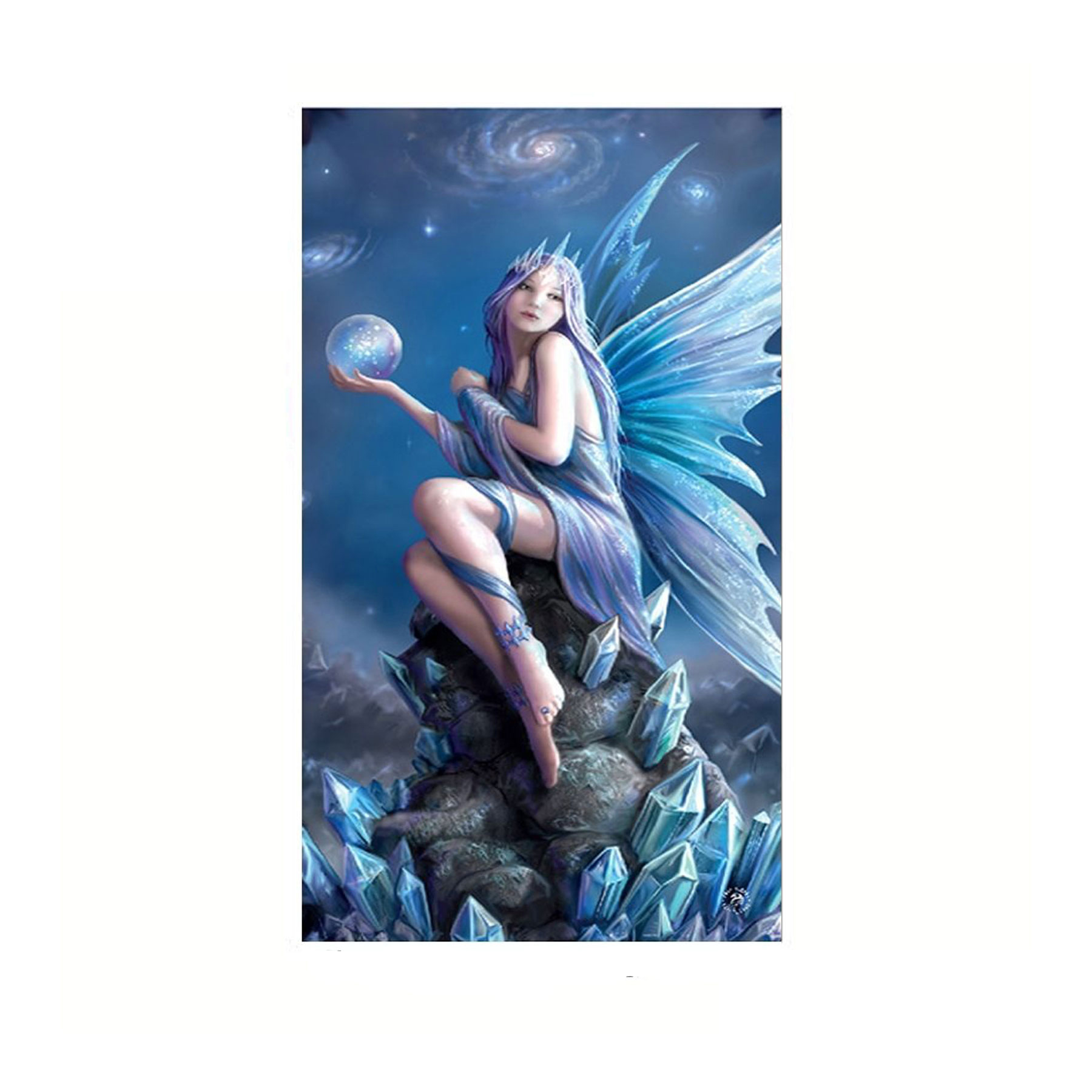 V442-LDE-TOWEL-STARGAZER-MULTI-RE-77728-00 Anne Stokes Stargazer Beach Towel 75 x 150 cm - Image 1