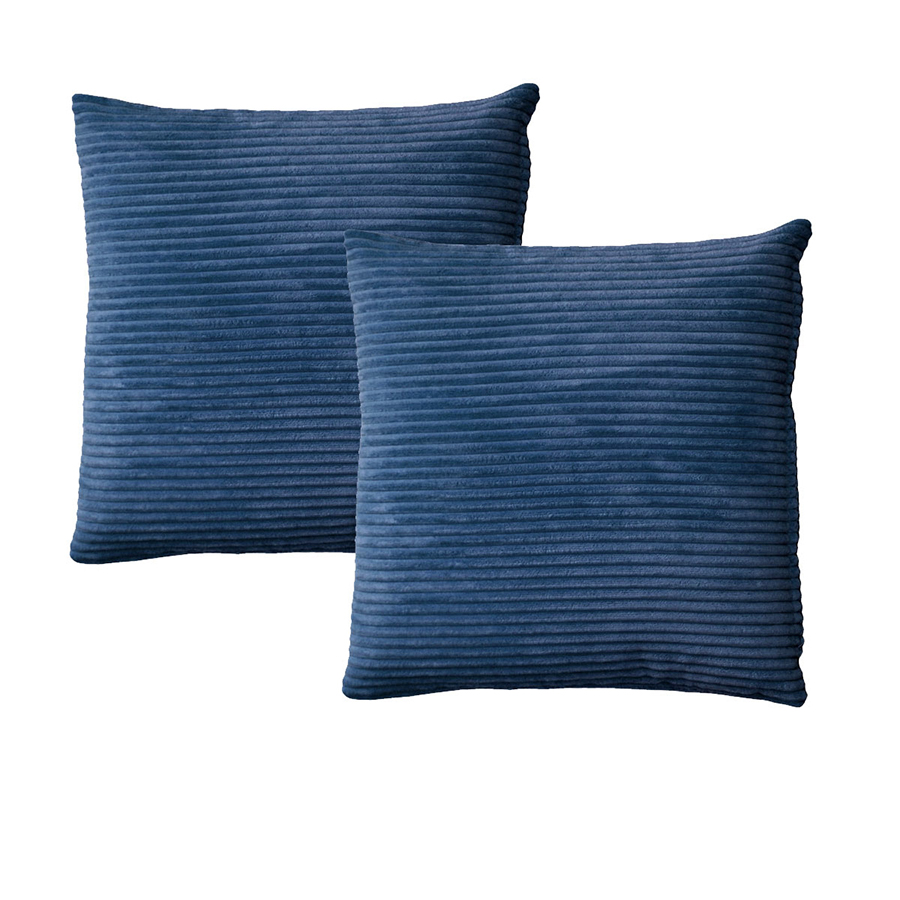 V442-MFL-PILLOWC-RUBY-NAVY-EU-202503241641-00 Alastairs Ruby Navy Pair of European Pillowcases - Image 1