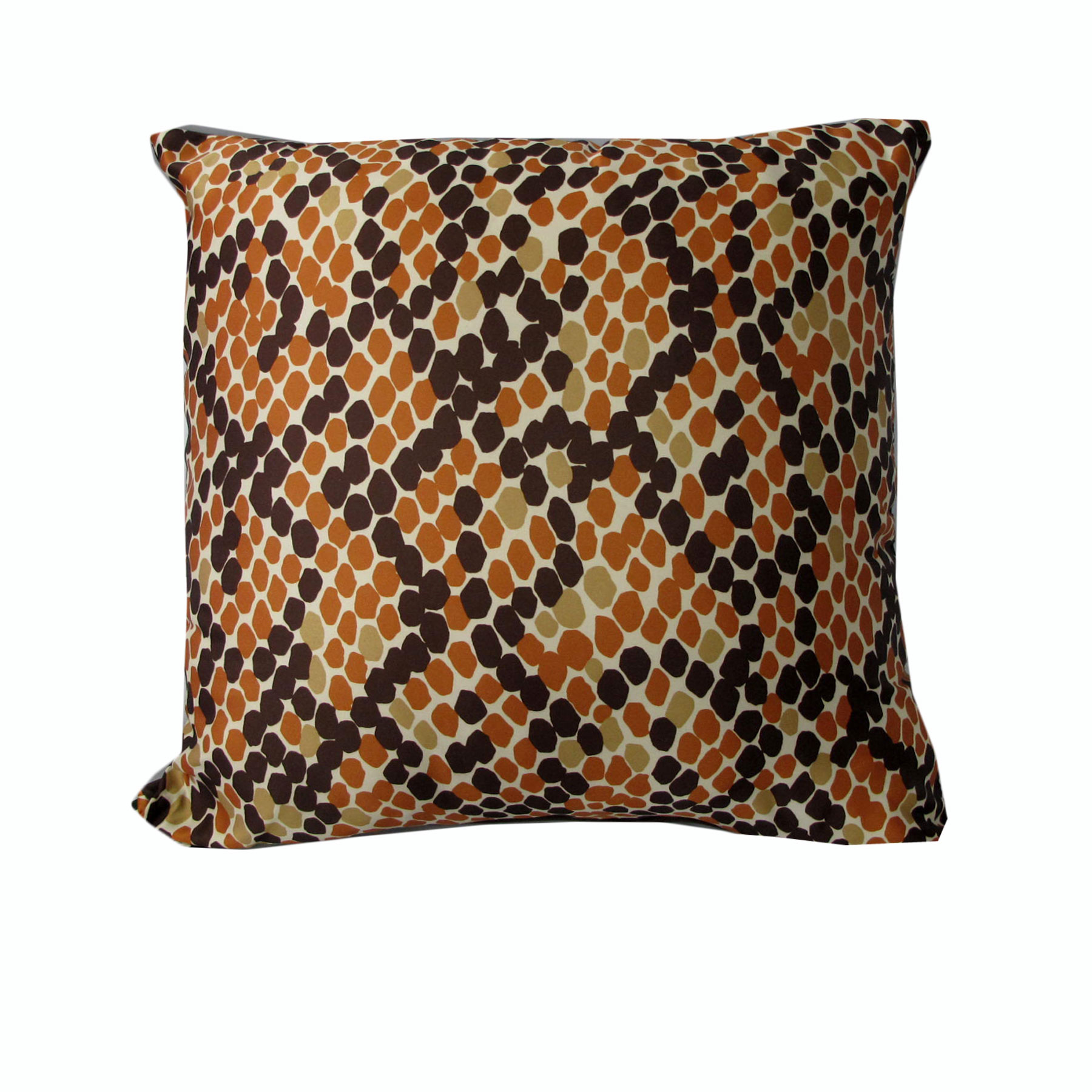 V442-RAP-CUSHION-MOROCCOHIVE-ORANGE-SQ-213087-00 Rapee Morocco Hive Orange 45x45 cm Square Cushion - Image 1