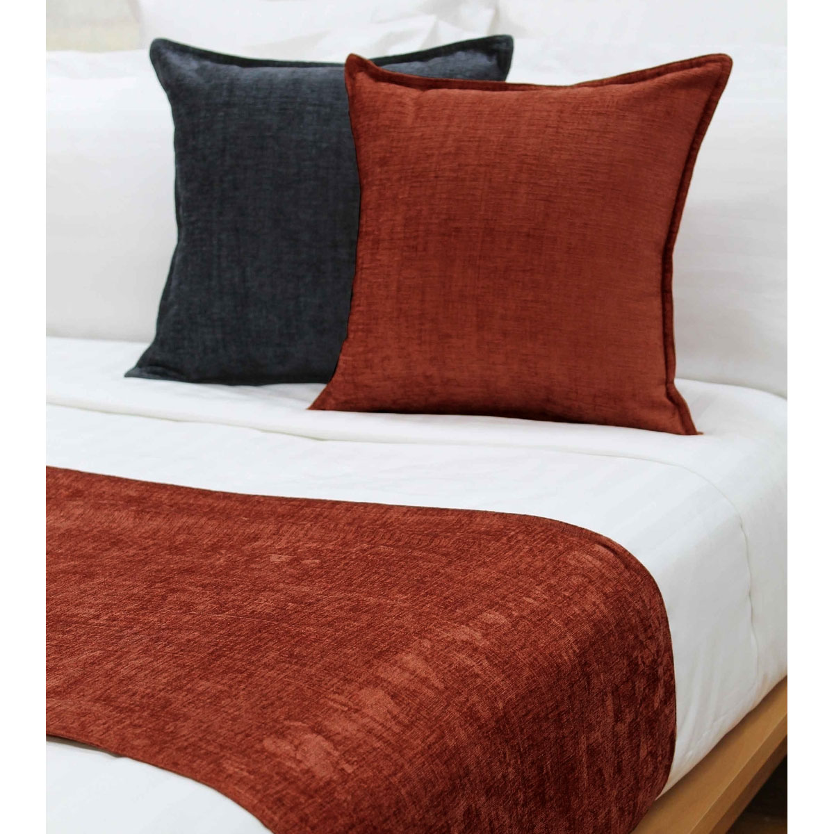 V442-WAM-BEDR-PARKER-RUSSET-Q-204854-00 Jason Parker Russet Bed Runner Double/Queen - Image 1