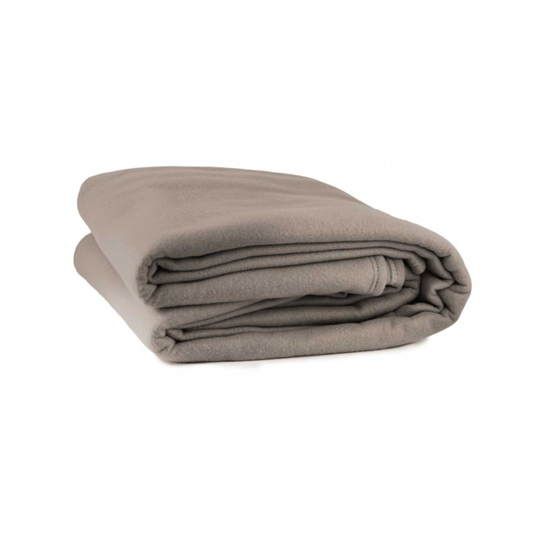 V442-WAM-BLANKET-POLARFLEECE-LATTE-SB-204898-00 Jason Polar Fleece Blanket Latte - Single - Image 1