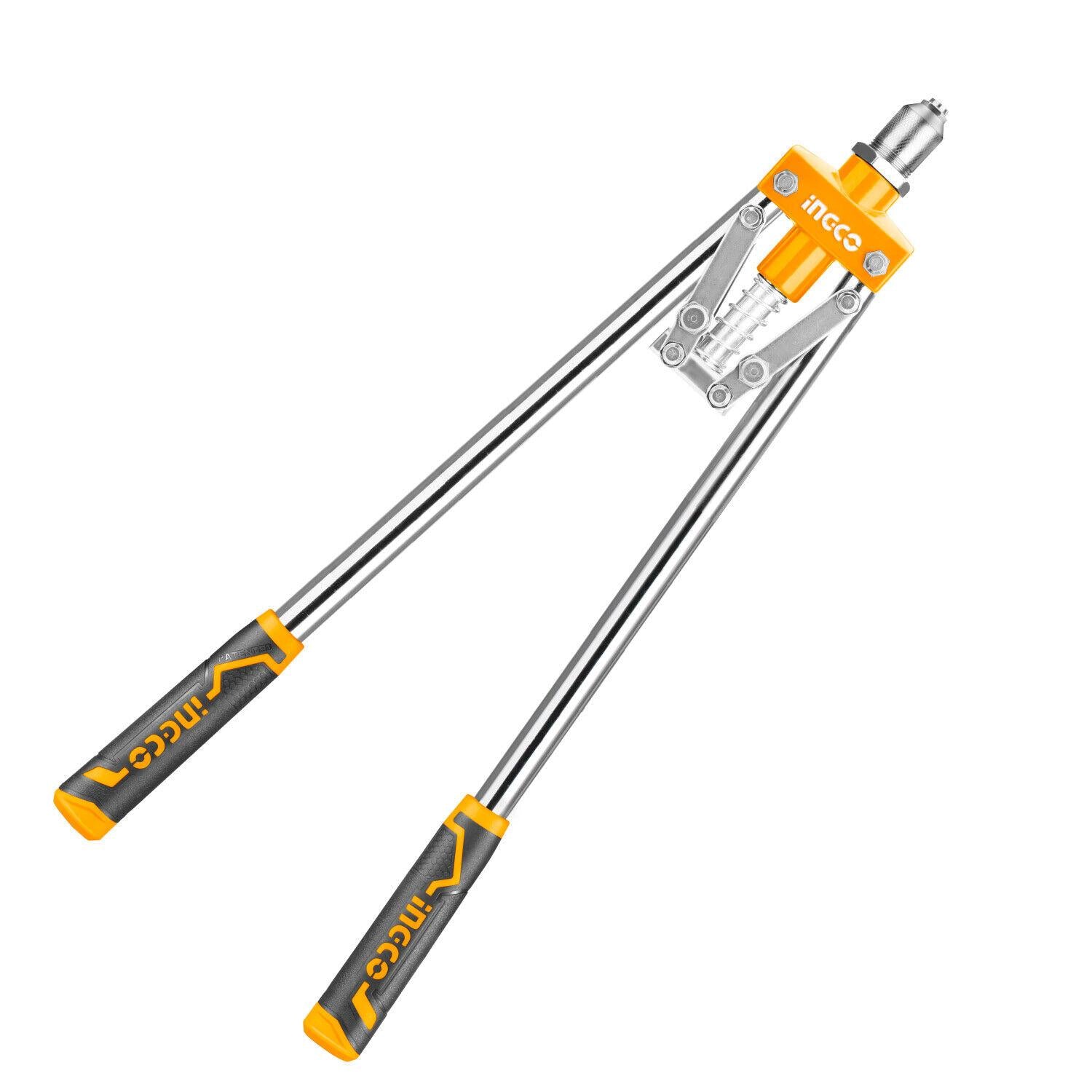 V465-HR171-85534-00 INGCO 17" Hand Riverter Long Arm Pop Rivert Heavy Duty For 3.2mm 4mm & 4.8mm - Image 1