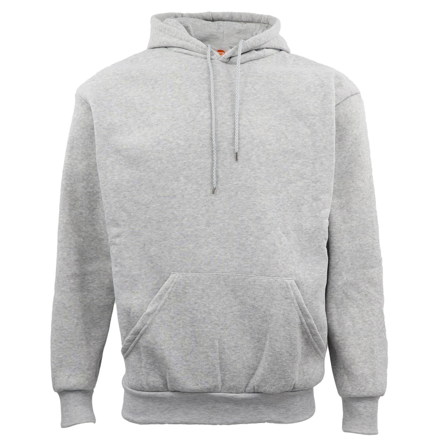V474-213283-99485-00 Adult Unisex Men's Basic Plain Hoodie Pullover Sweater Sweatshirt Jumper XS-8XL, Light Grey, 2XL - Image 1