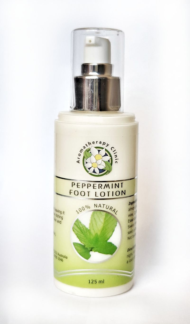 V484-PEPPERMINTLOTION-91150-00 Aromatherapy Clinic Peppermint Foot Lotion - Image 1